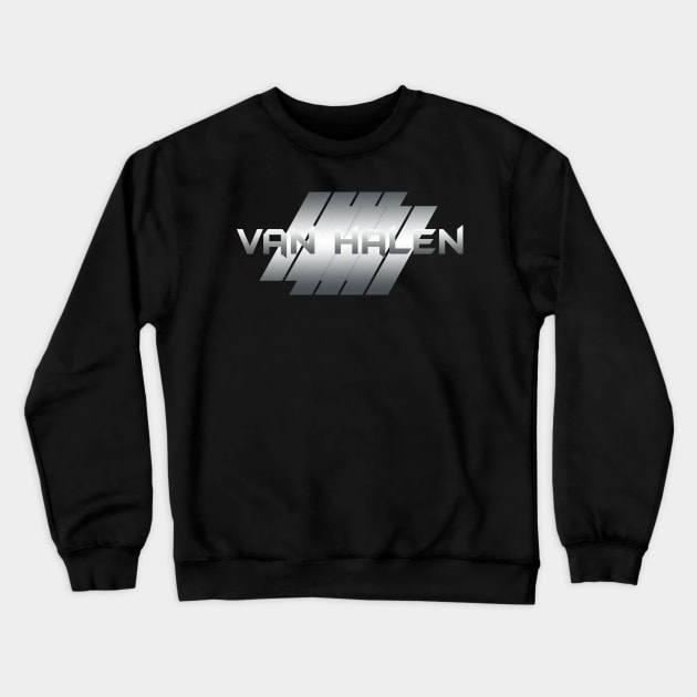 Metallic illustration Van Halen Crewneck Sweatshirt by theStickMan_Official